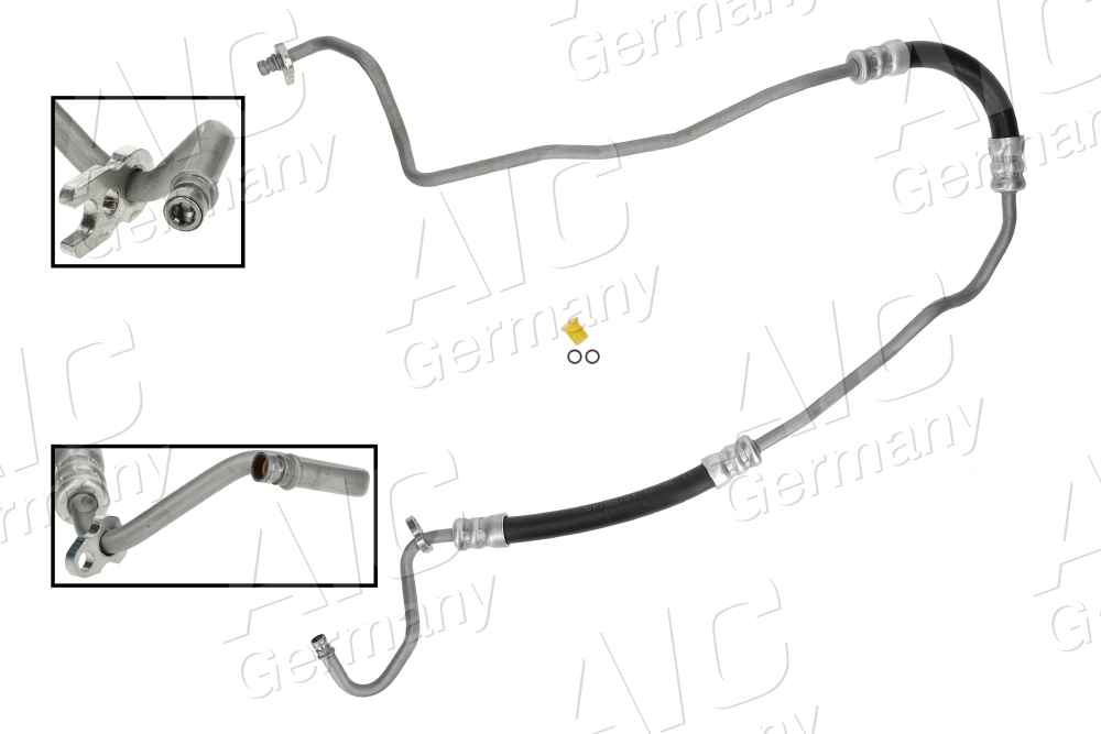 AIC Hydraulikslange, styretøj 58679 fra hydraulikpumpe til tandstang for PEUGEOT
