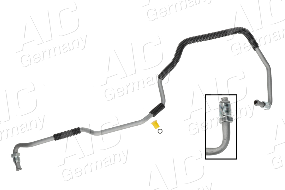 AIC Hydraulikslange, styretøj 58692 fra hydraulikpumpe til tandstang for KIA