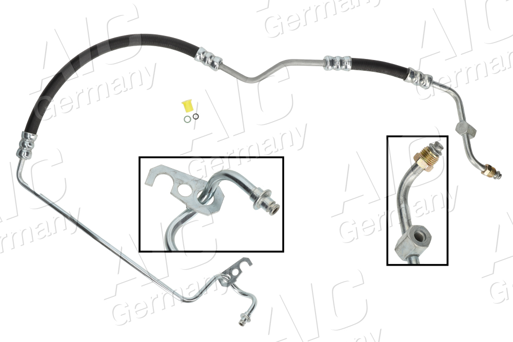 AIC Hydraulikslange, styretøj 58693 fra hydraulikpumpe til tandstang for FORD
