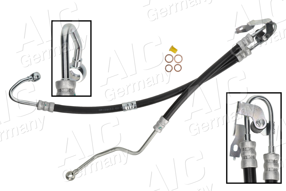 AIC Hydraulikslange, styretøj 58716 fra hydraulikpumpe til tandstang for BMW