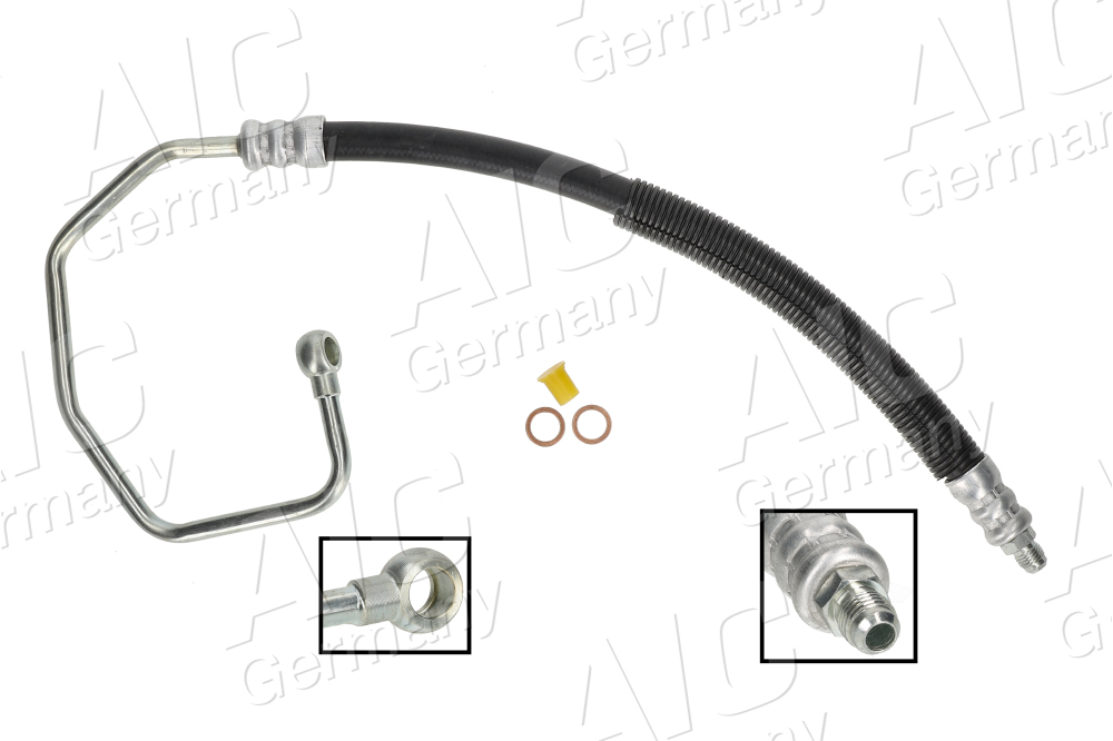 AIC Hydraulikslange, styretøj 59876 fra hydraulikpumpe til tandstang for KIA