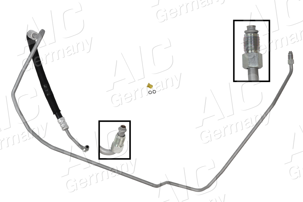 AIC Hydraulikslange, styretøj 59936 fra hydraulikpumpe til tandstang for VOLVO