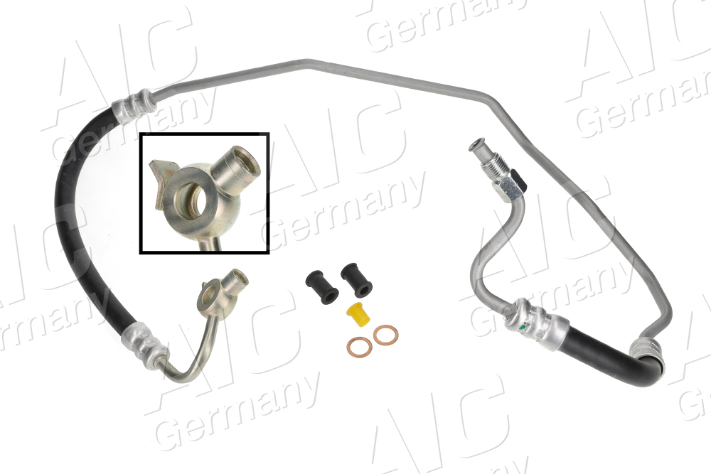 AIC Hydraulikslange, styretøj 59938 fra hydraulikpumpe til tandstang for TOYOTA
