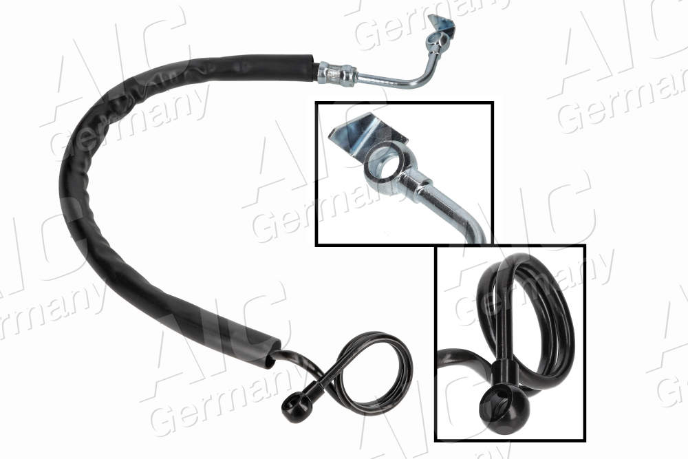 AIC Hydraulikslange, styretøj 73348 fra hydraulikpumpe til tandstang for VAG AUDI