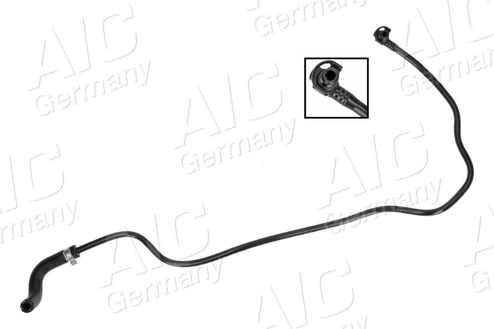 AIC Varmeslange 74824 Spjældhus for OPEL