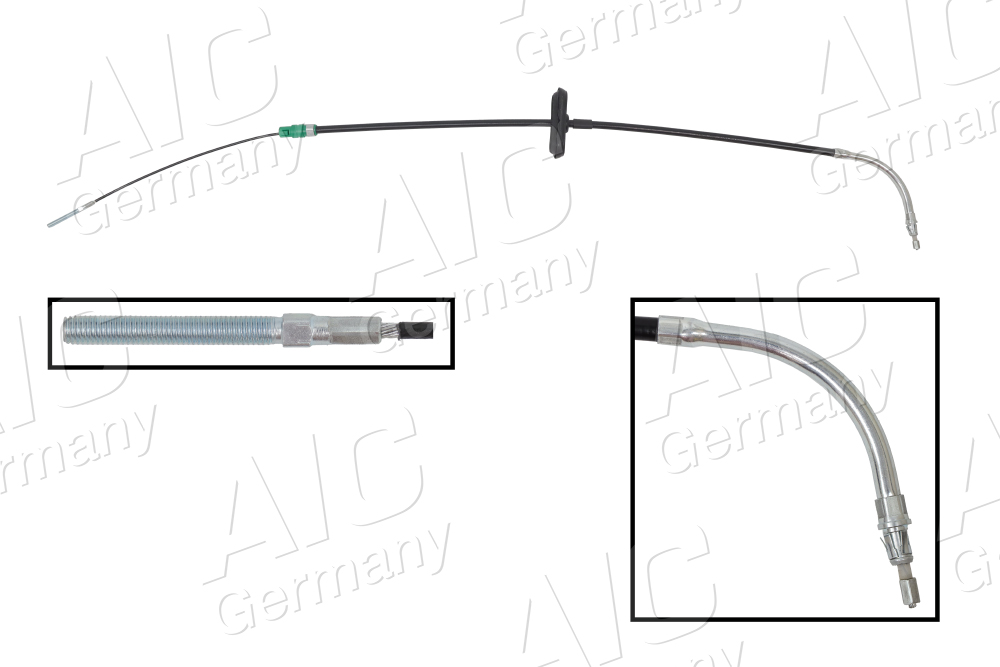 AIC Håndbremsekabel 75298 foran for MINI