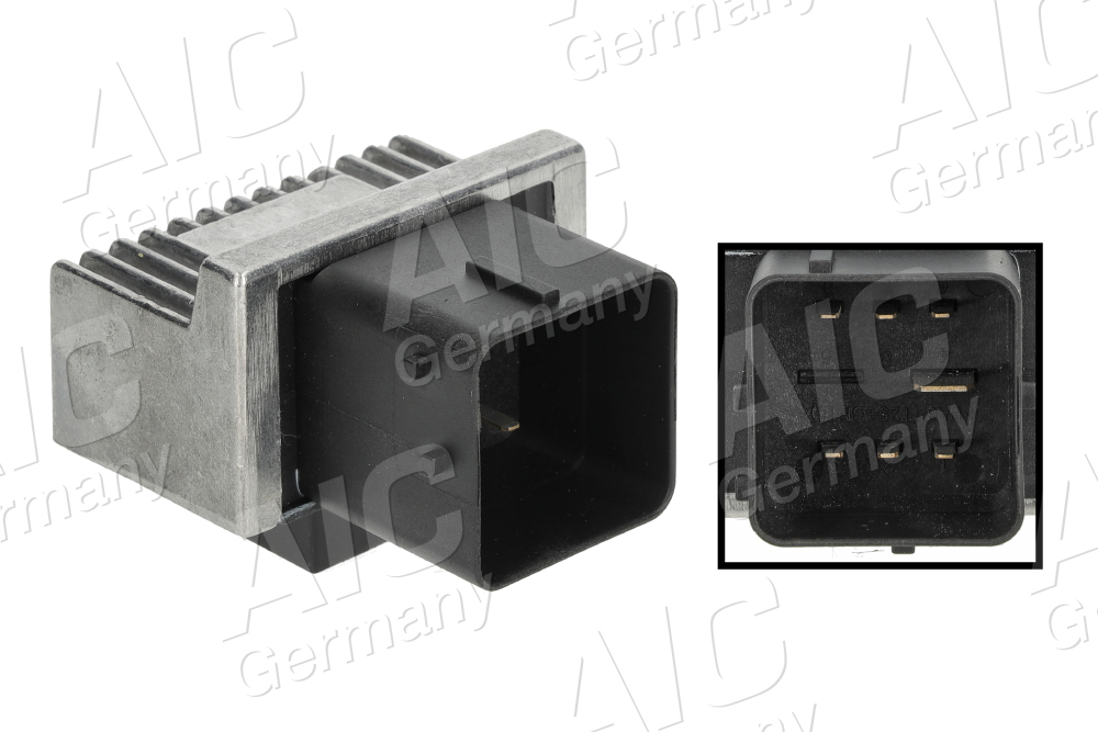 AIC Styreenhed, forvarmningstid 74750 for PEUGEOT CITROËN NISSAN FORD OPEL MITSUBISHI BMW VOLVO VAUXHALL GENERAL MOTORS DACIA RENAULT MAZDA