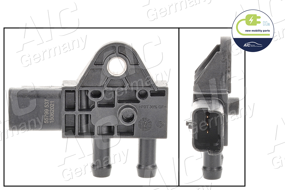 AIC Sensor,udstødningstryk 55799 for CITROËN LANCIA