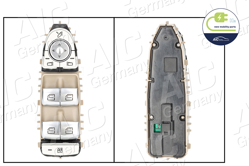 AIC Kontakt, rudehejs 71964 i førerside for MERCEDES-BENZ
