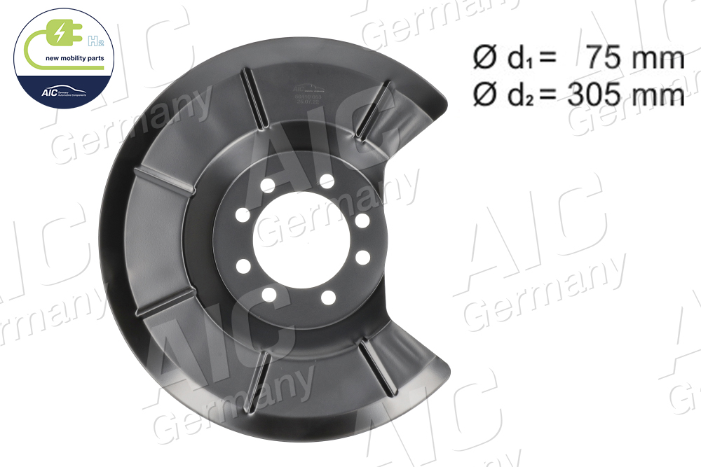 AIC Stænkskærm, bremseskive 56410 Bagaksel højre for FORD VOLVO MAZDA