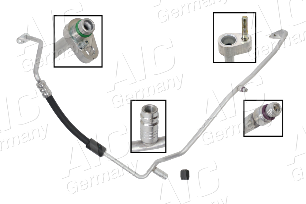 AIC Høj-/lavtryksslange, klimaanlæg 58250 for VW VAG PORSCHE