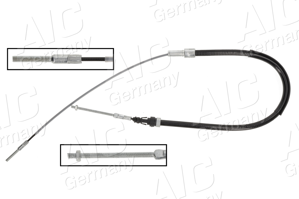 AIC Håndbremsekabel 76016 bagved til højre for VAG