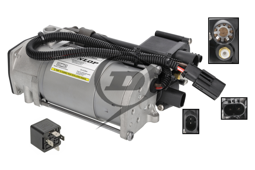 AIC Kompressor, trykluftanlæg 71286 bagaksel for BMW