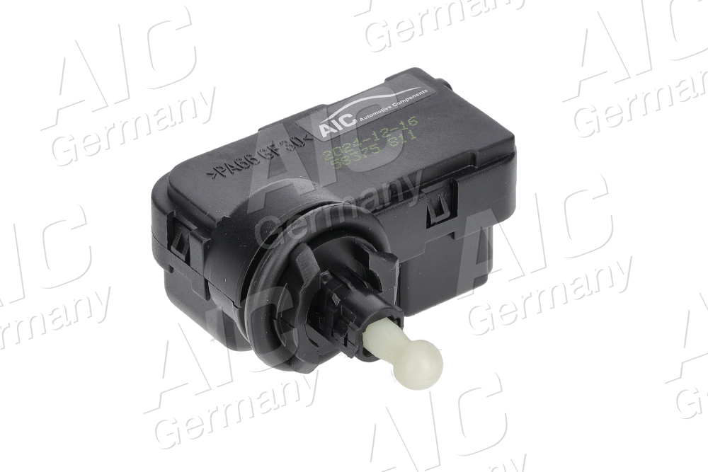 AIC Servomotor, lygteindstilling 58375 foran til venstre for OPEL AUDI