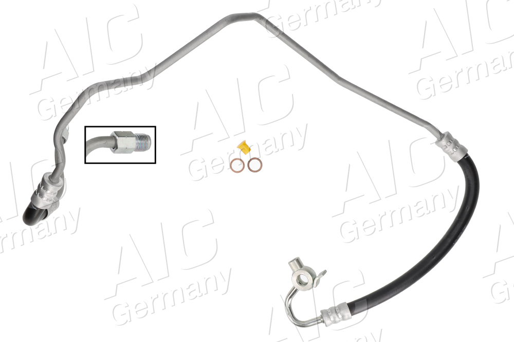 AIC Hydraulikslange, styretøj 59937 fra hydraulikpumpe til tandstang for TOYOTA