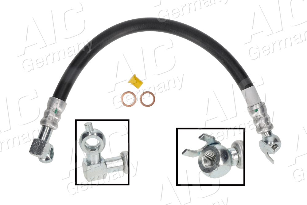 AIC Hydraulikslange, styretøj 59863 fra hydraulikpumpe til tandstang for NISSAN