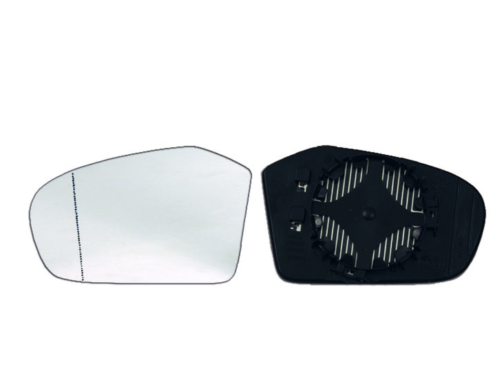 ALKAR Spejlglas, udvendig spejl 6411557 venstre for MERCEDES-BENZ
