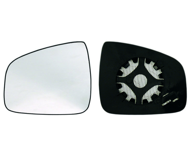 Spejlglas, udvendig spejl, ALKAR, højre, b.la. til Renault~Dacia