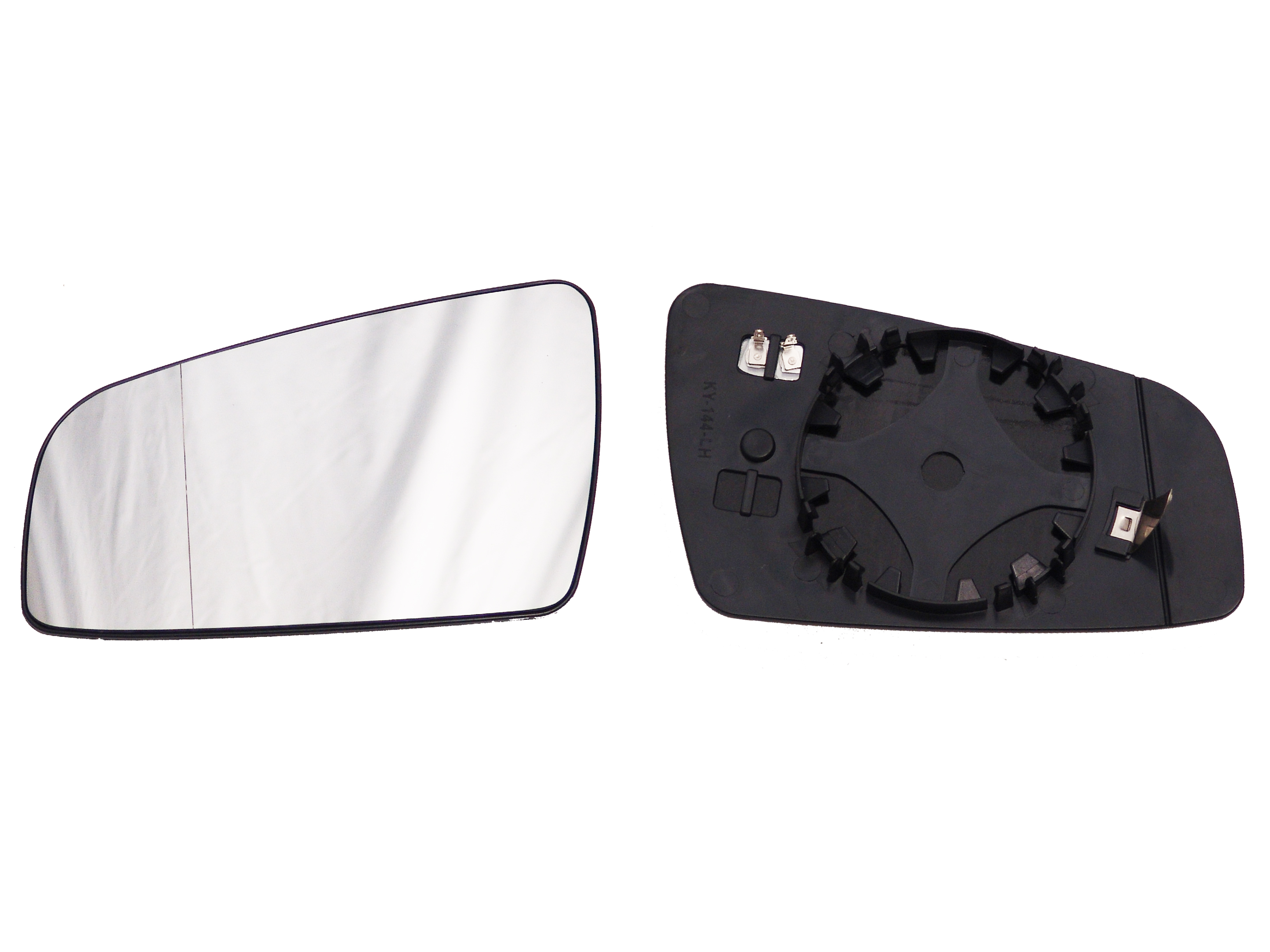 ALKAR Spejlglas, udvendig spejl 6412441 højre for OPEL