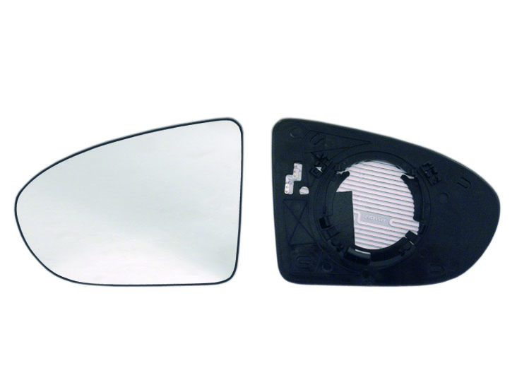 ALKAR Spejlglas, udvendig spejl 6431567 venstre for NISSAN