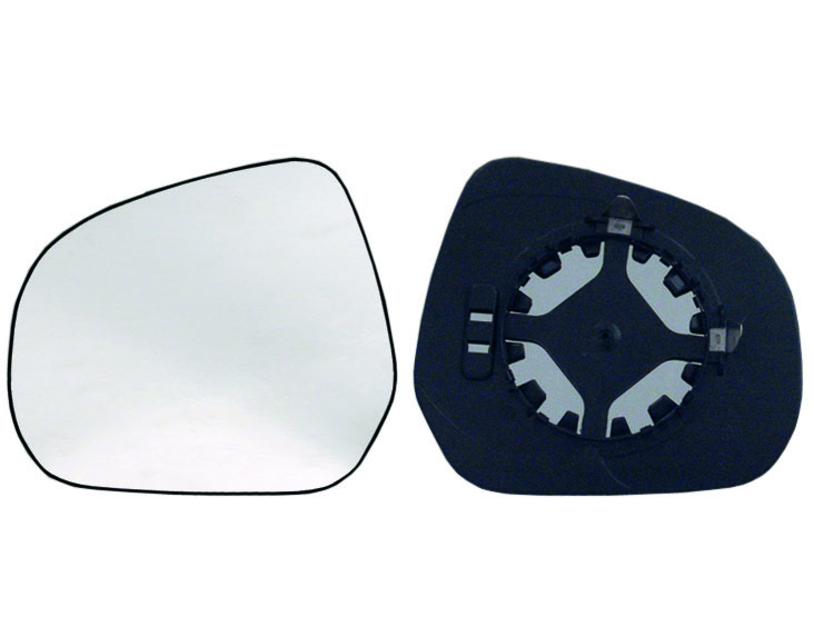 ALKAR Spejlglas, udvendig spejl 6402428 højre for OPEL SUZUKI