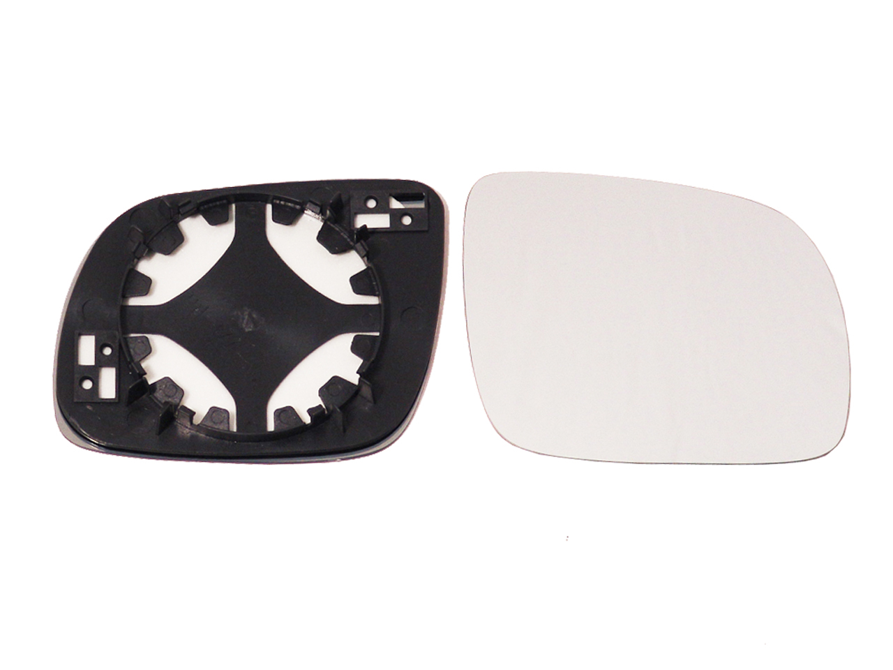 ALKAR Spejlglas, udvendig spejl 6432127 højre for SEAT VW