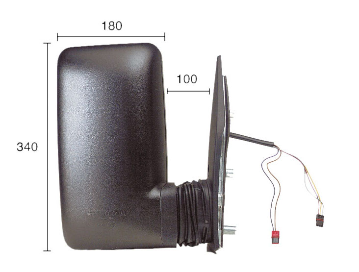 ALKAR Sidespejl 9228977 højre for IVECO