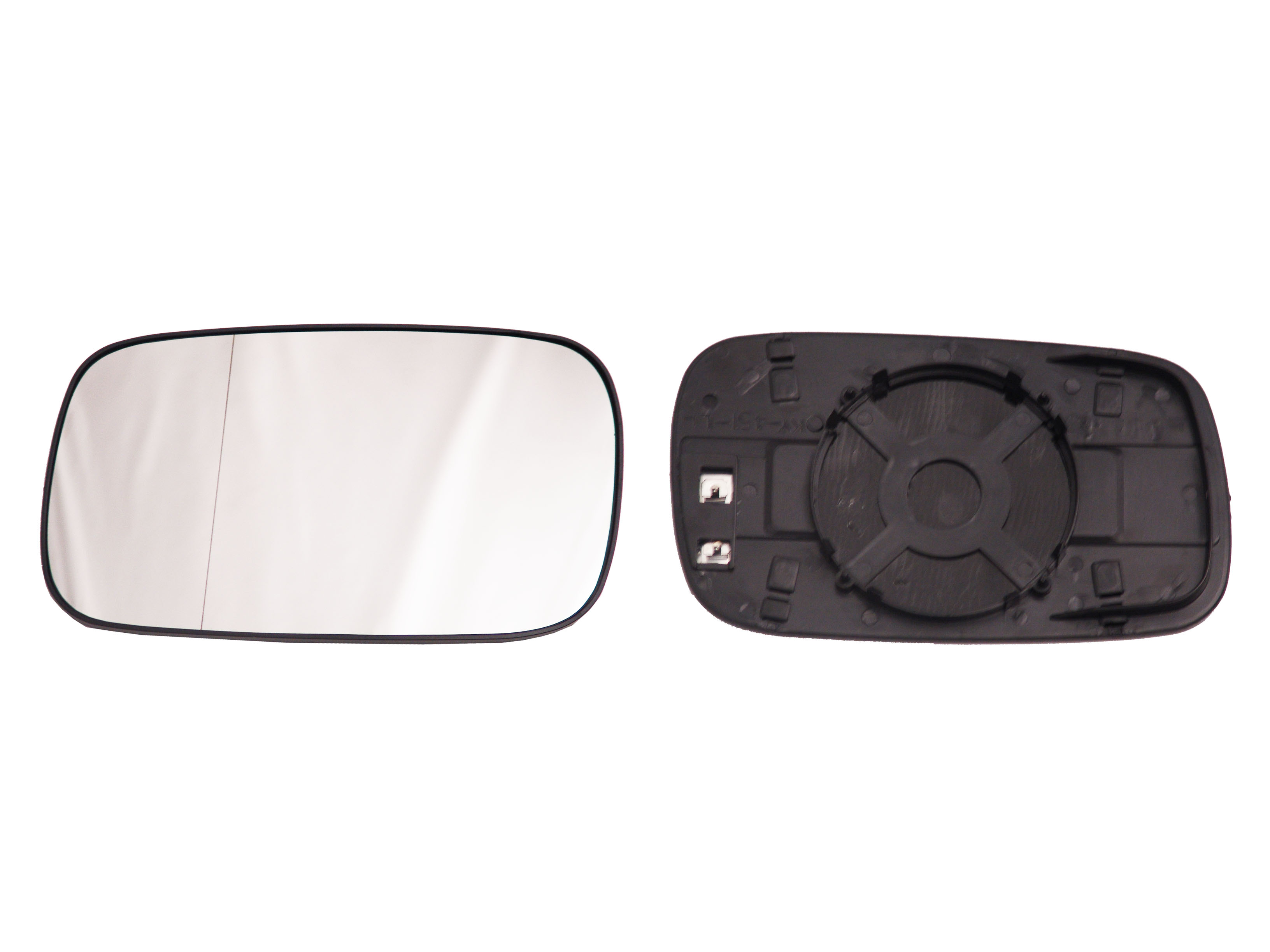 ALKAR Spejlglas, udvendig spejl 6432154 højre for SEAT VW