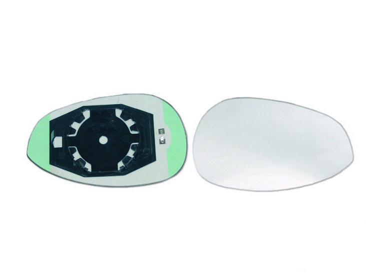 ALKAR Spejlglas, udvendig spejl 6412547 højre for FIAT