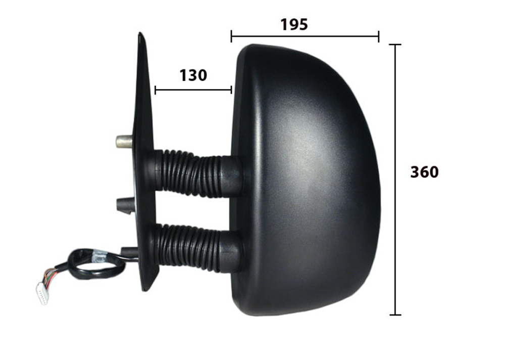 ALKAR Sidespejl 9239921 venstre for CITROËN FIAT