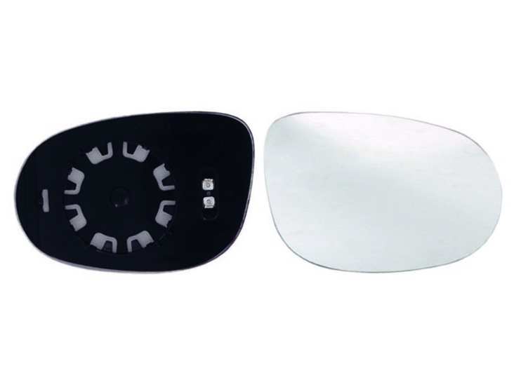 ALKAR Spejlglas, udvendig spejl 6432403 højre for FORD