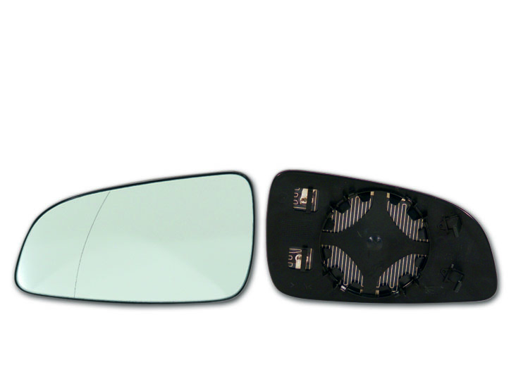 Spejlglas, udvendig spejl, ALKAR, højre, b.la. til Opel