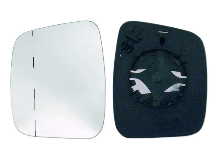 ALKAR Spejlglas, udvendig spejl 6402351 højre for PEUGEOT FIAT