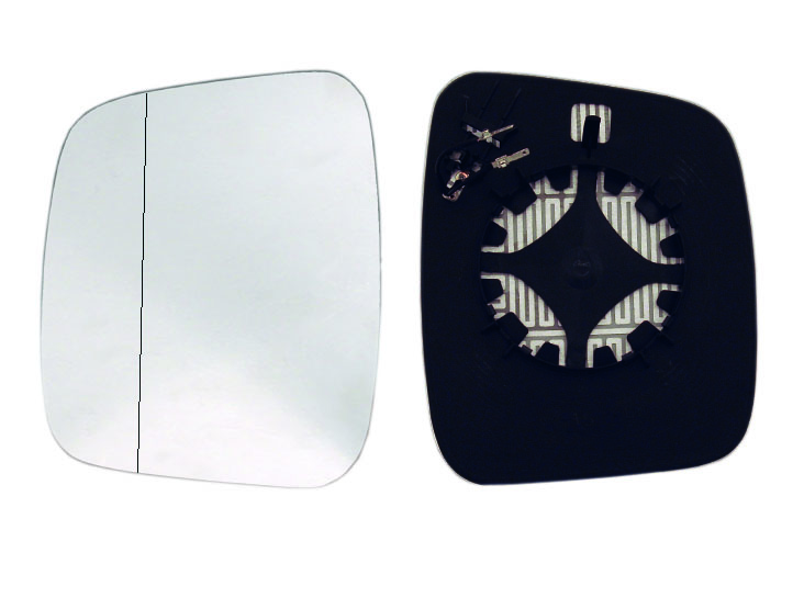 ALKAR Spejlglas, udvendig spejl 6432351 højre for PEUGEOT FIAT