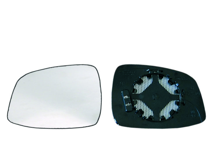 Spejlglas, udvendig spejl, ALKAR, højre, b.la. til Suzuki