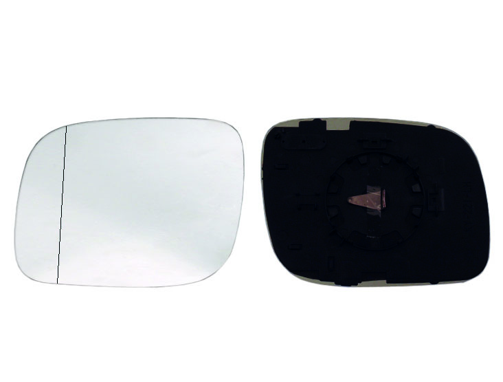 ALKAR Spejlglas, udvendig spejl 6402122 højre for VW