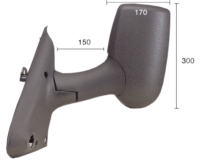 ALKAR Sidespejl 9210960 højre for FORD