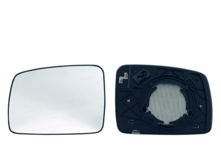 Spejlglas, udvendig spejl, ALKAR, højre, b.la. til Land Rover