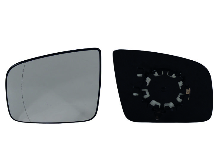 Spejlglas, udvendig spejl, ALKAR, højre, b.la. til Mercedes-Benz