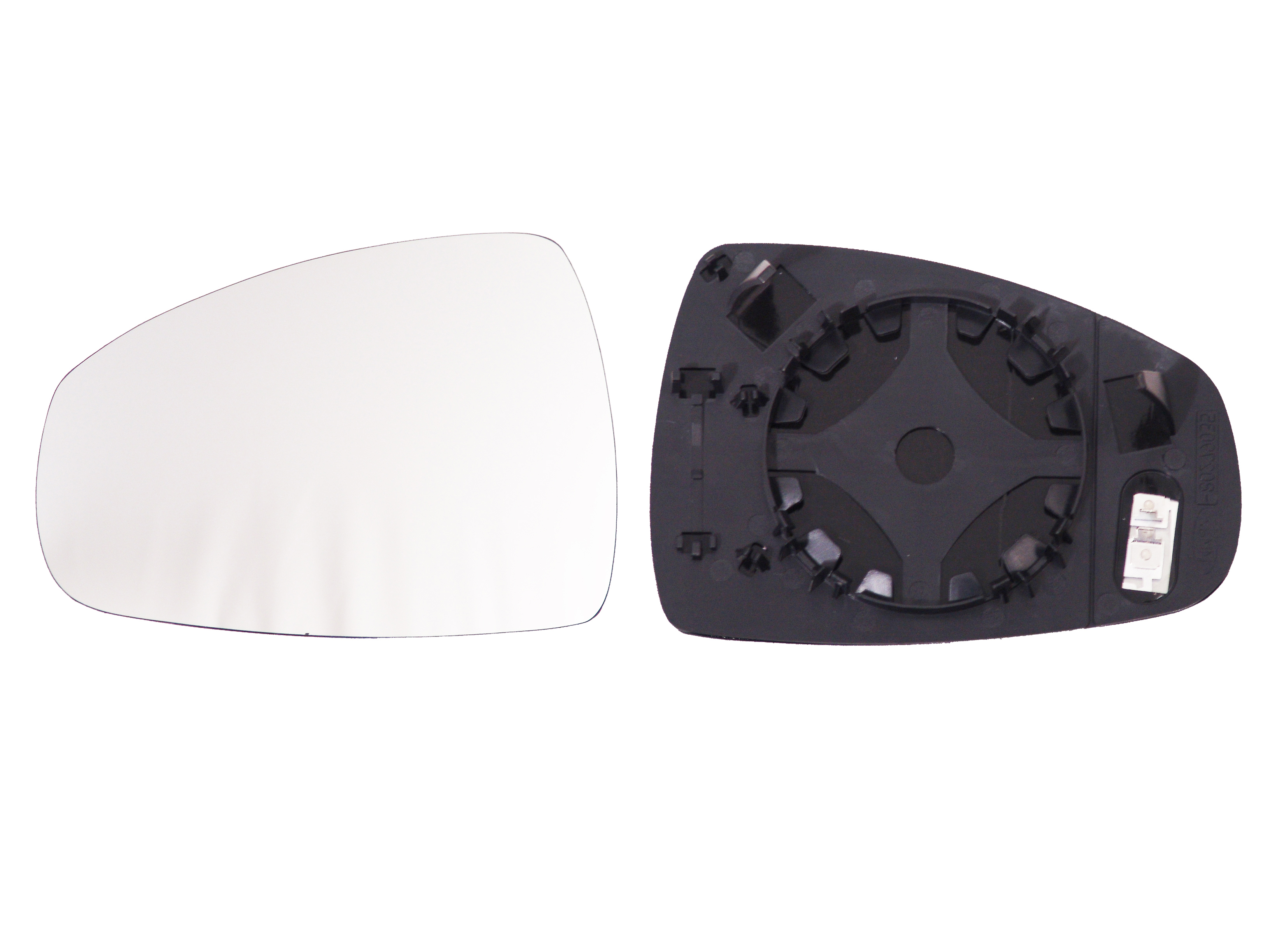 ALKAR Spejlglas, udvendig spejl 6431790 venstre for AUDI