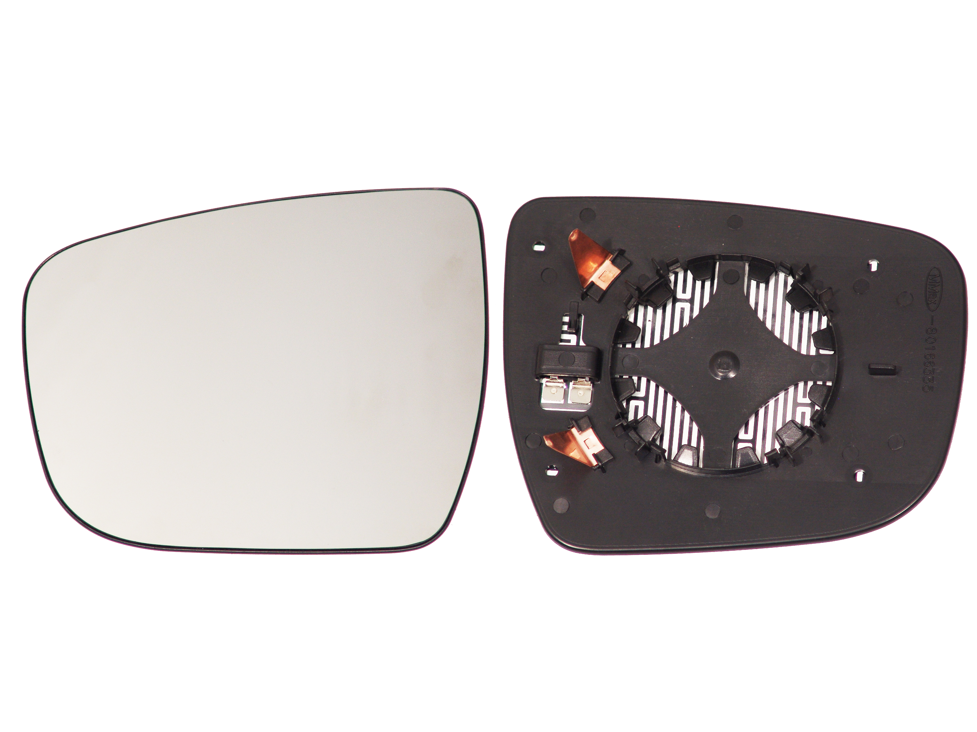 ALKAR Spejlglas, udvendig spejl 6431663 venstre for NISSAN