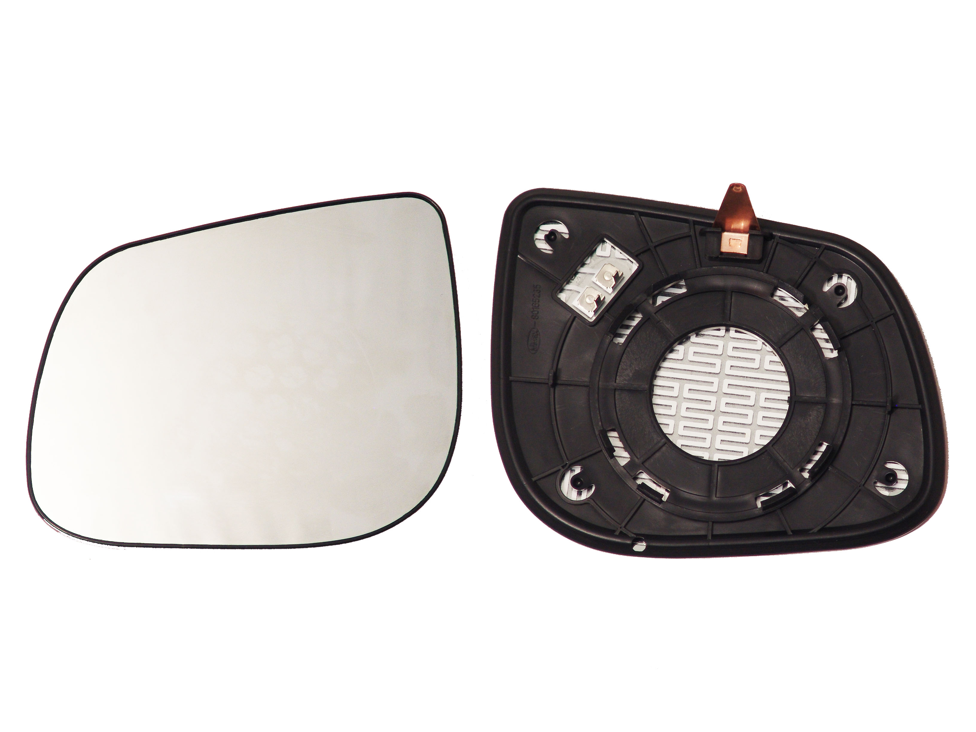 ALKAR Spejlglas, udvendig spejl 6431652 venstre for KIA
