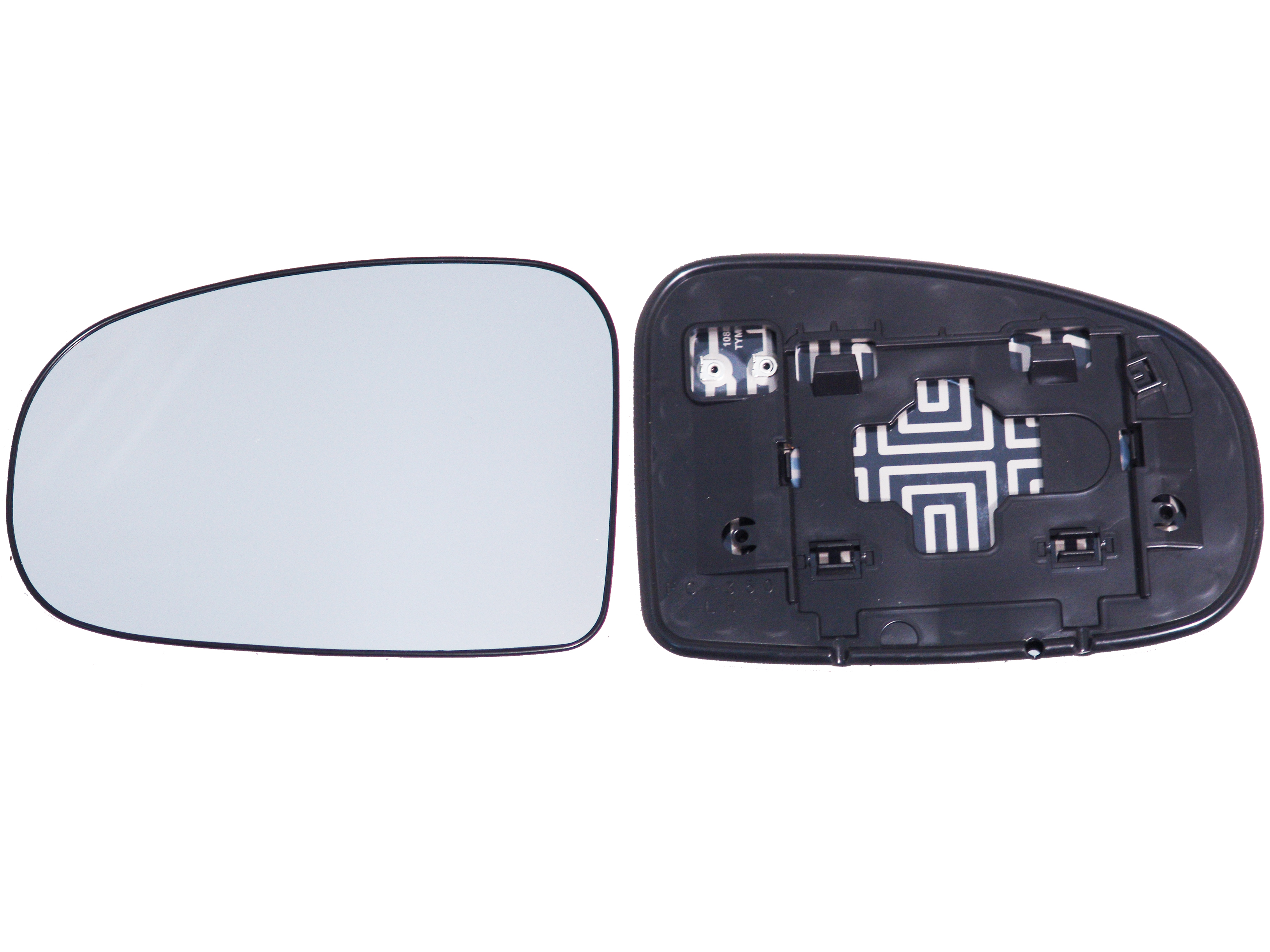 ALKAR Spejlglas, udvendig spejl 6431258 venstre for TOYOTA