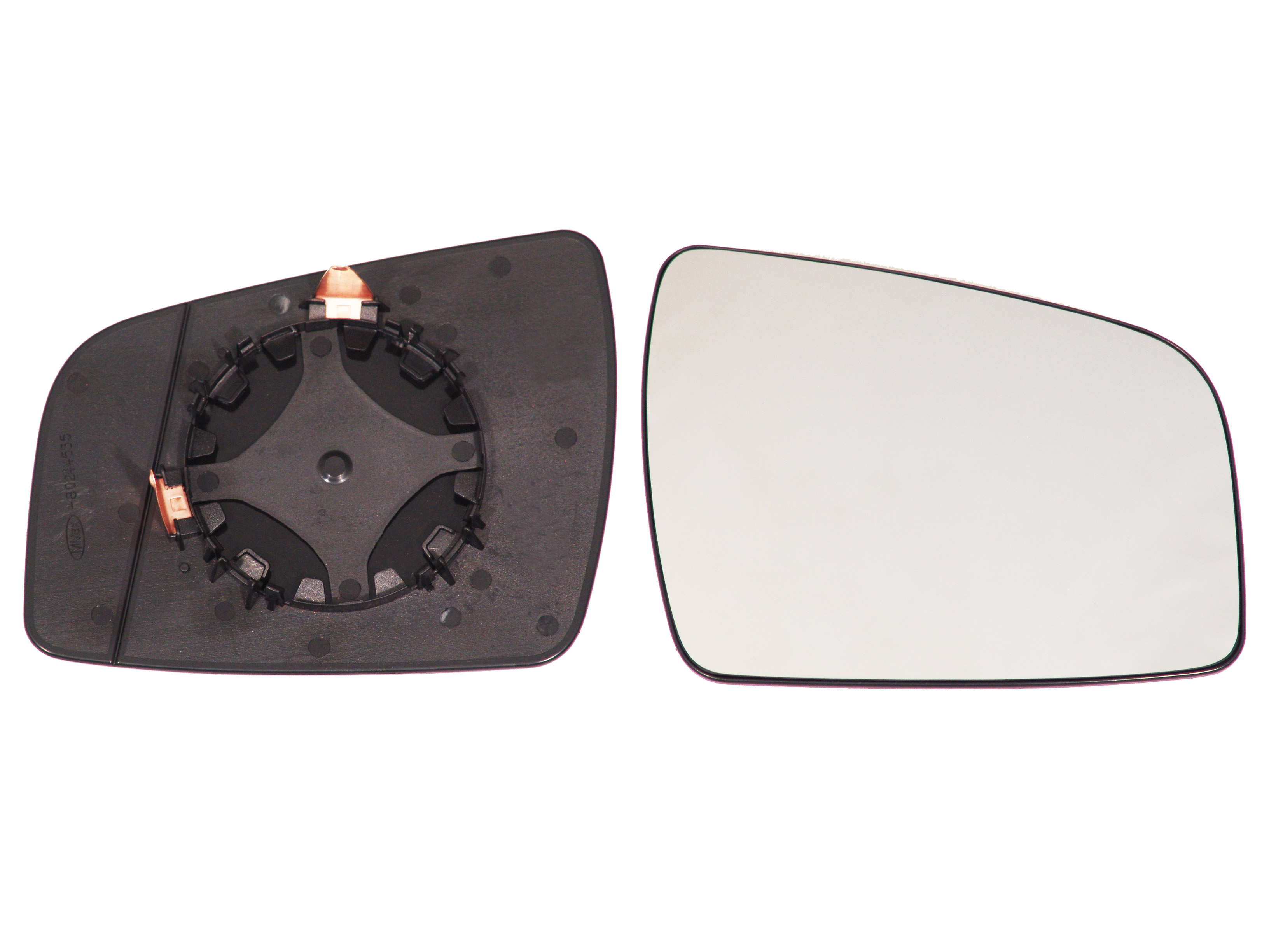 ALKAR Spejlglas, udvendig spejl 6402445 højre for OPEL