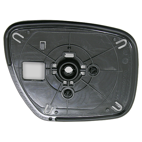 ALKAR Spejlglas, udvendig spejl 6402658 højre for MAZDA