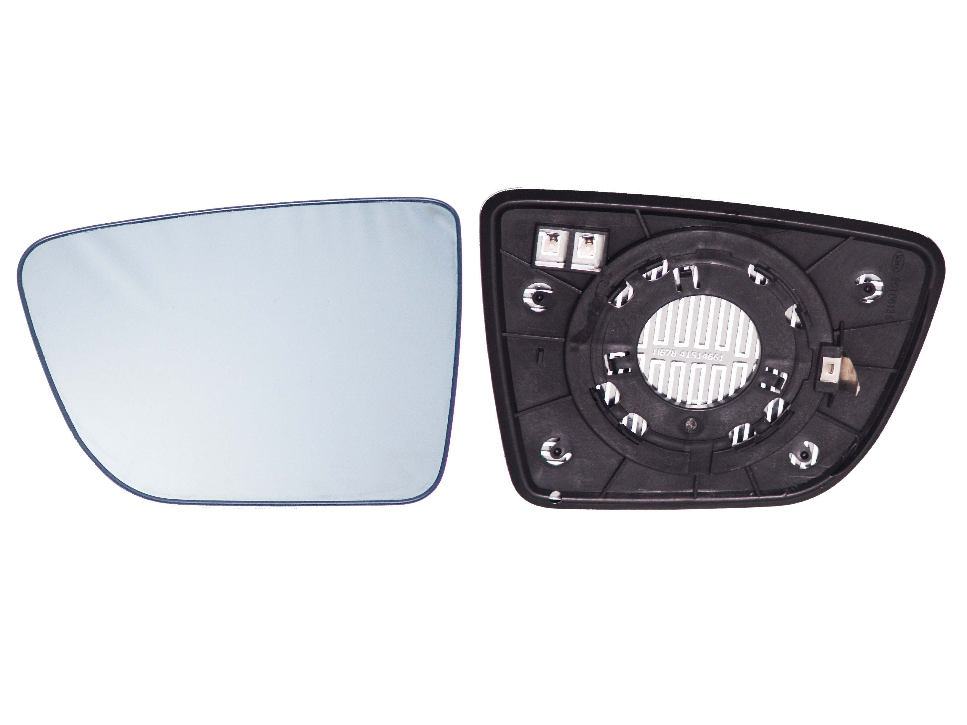 ALKAR Spejlglas, udvendig spejl 6431661 venstre for KIA