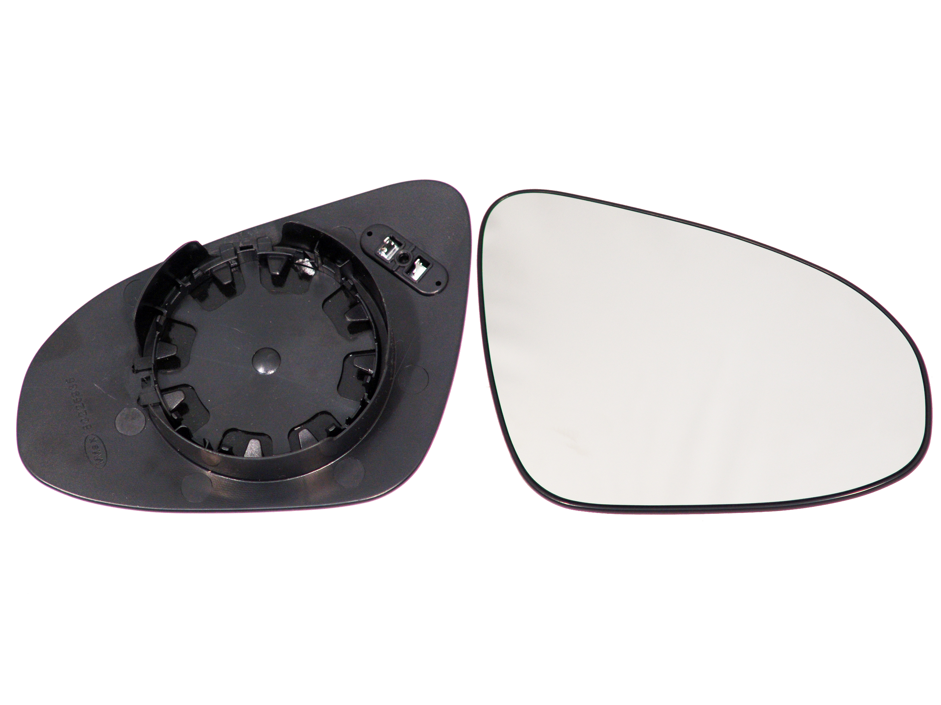 ALKAR Spejlglas, udvendig spejl 6432259 højre for TOYOTA