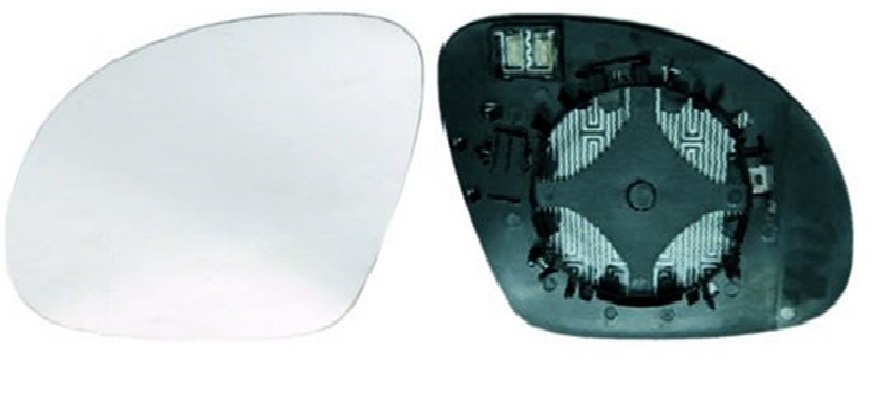 ALKAR Spejlglas, udvendig spejl 6431611 venstre for SKODA