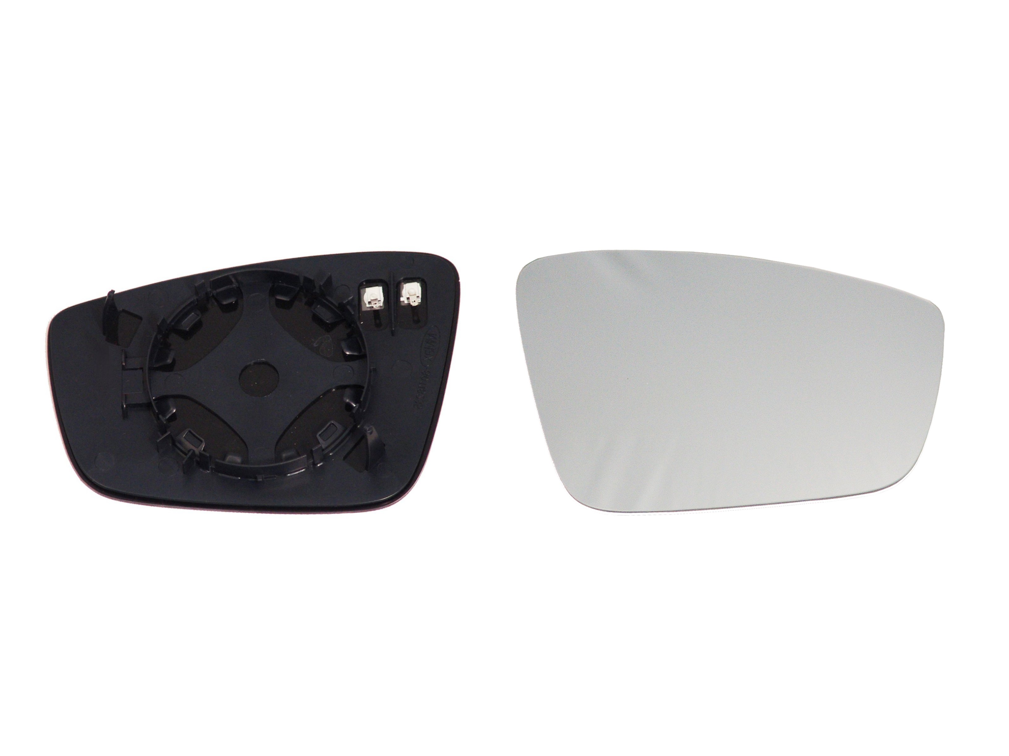 ALKAR Spejlglas, udvendig spejl 6432182 højre for VW