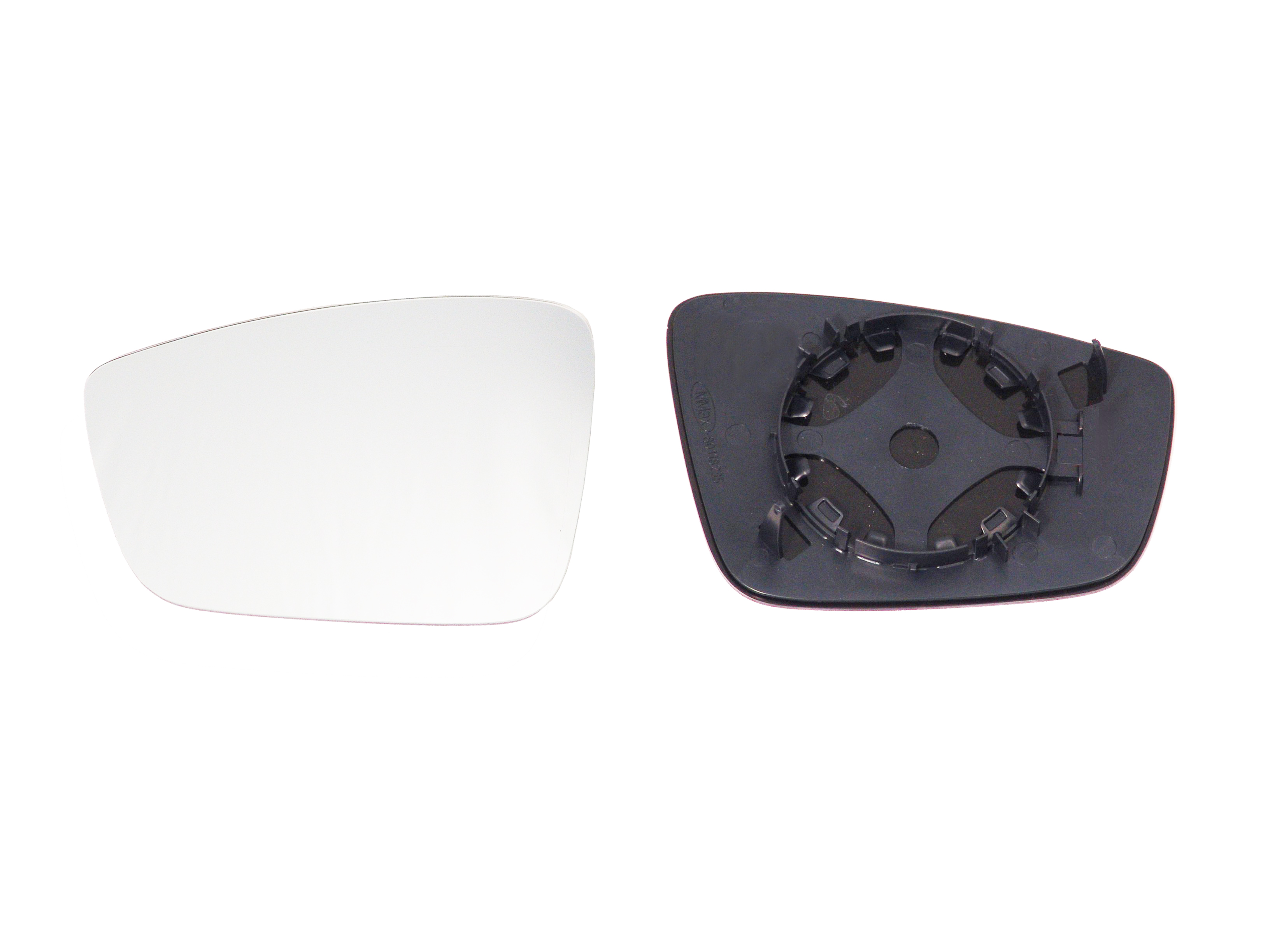 ALKAR Spejlglas, udvendig spejl 6402182 højre for VW